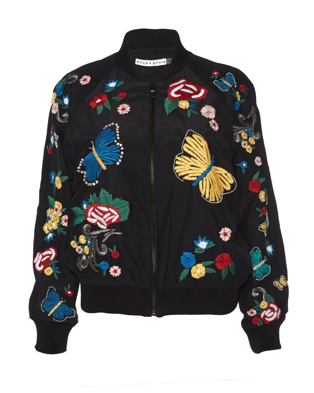 Alice and sale olivia bomber jacket